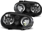 Paire de feux phares VW Golf 4 97-03 design noir