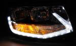 Paire de feux phares VW T6 15-19 Led DRL chrome