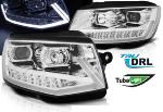 Paire de feux phares VW T6 15-19 led LTI DRL chrome