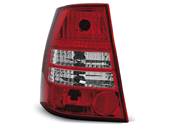 Paire de feux arriere VW Golf 4 / Bora 99-06 rouge blanc