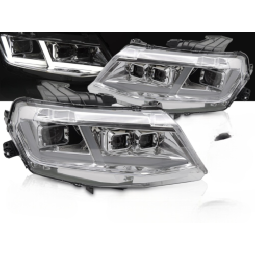 Paire de feux phares Chevrolet Camaro de 2016 a 2018 FULL LED DRL DYN Chrome