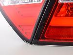 Paire de feux arrière Audi A5 8T/B8 2007 a 2011 Rouge Chrome Led