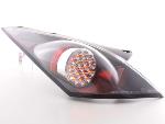 Paire de feux arrire Nissan 350Z Z33 de 2003 a 2009 Noir Led