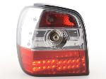 Paire de feux arrire VW Volkswagen Polo 6N 1995-1998 Rouge Chrome Led