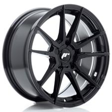 Jante JR Wheels JR21 17x8 ET20-35 - 5 Trous sur mesure- Noir Brillant