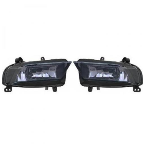 Paire feux Phares Antibrouillard Audi A4 B8 2011 a 2015 Fume