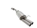 Ligne echappement Inox Opel Astra G Berline de type G/T98 de 1998 a 2004