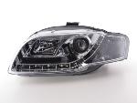 Paire de feux phares Daylight Led Audi A4 8E 2004-2008 Chrome