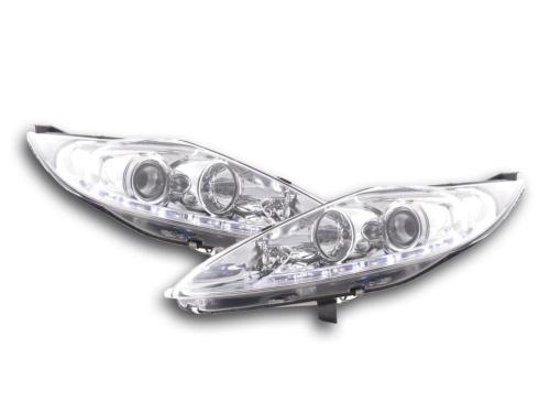 Paire de feux phares Daylight Led Ford Fiesta 7 JA8 08-12