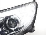 Paire de feux phares Daylight Led Opel Astra J 5 Portes 09-12 Chrome