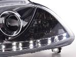 Paire de feux phares Daylight Led Seat Ibiza 6L 03-08 chrome