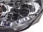 Paire de feux phares Daylight led VW Tiguan 07-11 Chrome