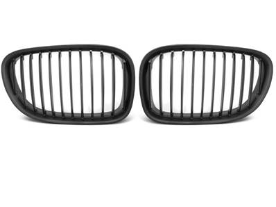 Paire grilles calandre BMW serie 7 F01 09-12 noir mat