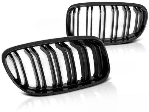 Calandre Avant BMW Serie 3 E90/E91 LCI de 2009 a 2011 Noir brillant