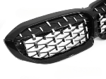 Grille de Calandre ABS BMW Serie 3 G20/G21 19-22 Noir Chrome