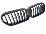 Calandre BMW Serie 5 G30/G31 de 2020 a 2023 Look Sport Noir Brillant 3 couleurs
