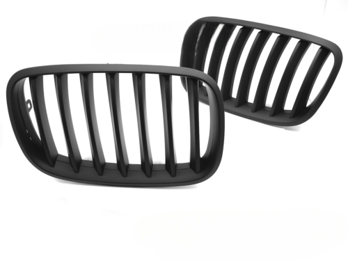Grille calandre BMW X5 E70 de 2007 a 2013 Noir Mat