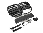 Grille de calandre avant BMW Serie 4 G22 Coupe de 2020 a 2025 Noir brillant