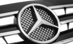Grille calandre Mercedes classe C W203 00-07 noir chrome