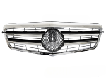 Grille calandre Mercedes classe E W212 de 2009 a 2013 Noir Chrome
