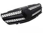 Grille calandre Mercedes SL R230 de 2001 a 2006 Noir