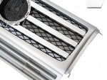 Grille calandre Mercedes Classe G W463 de 1990 a 2012 Argent Chrome