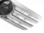 Grille calandre Mercedes Classe E W210 de 1999 a 2002 Chrome
