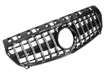 Grille calandre Mercedes Classe A W176 de 2012 a 2015 Chrome Noir Brillant