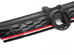 Calandre avant Volkswagen Golf 7 17-19 Look Sport Noir Ligne Rouge ACC