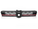 Calandre avant Volkswagen Golf 7 17-19 Look Sport Noir Ligne Rouge ACC