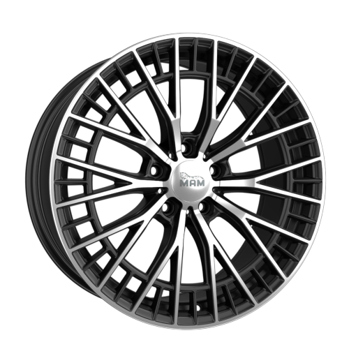Jante Mam GT2 19x8.5 ET35 5/114.3 Black Front Polish