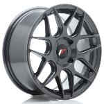 Jante JR Wheels JR18 16x7 ET20-35 - 4 trous sur mesure - Hyper Gray