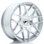 Jante JR Wheels JR18 16x7 ET20-35 - Percage sur mesure - Silver machined face