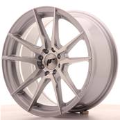 Jante JAPAN RACING JR21 17" x 8" 5x112 5x108 ET 35 Machined Face Silver