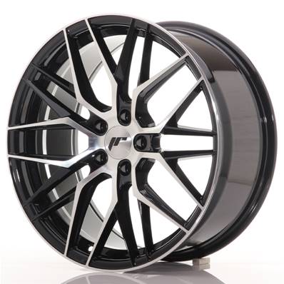 Jante JAPAN RACING JR28 19x8,5 ET40 5x112 Glossy Black Machined Face