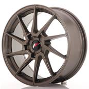 Jante JAPAN RACING JR Wheels JR36 18x8 ET20-52 5H BLANK Matt Bronze