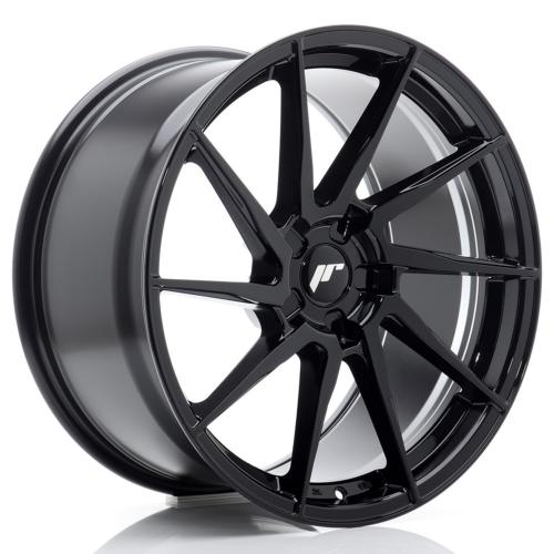 Jante JR Wheels JR36 19x9 ET20-45 - 5 trous sur mesure - Noir brillant