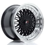 Jante JR Wheels JR9 17x10 ET20 5x112/120 Glossy Black w/Machined Lip