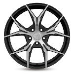 Jante Keskin KT19 19x8.5 ET30 5/112 BLACK FRONT POLISH
