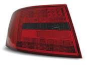 Paire de feux arriere Audi A6 C6 berline de 04/2004 a 2008 LED rouge fume
