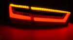 Paire de feux arriere Audi A6 C7 11-14 LED BAR rouge blanc