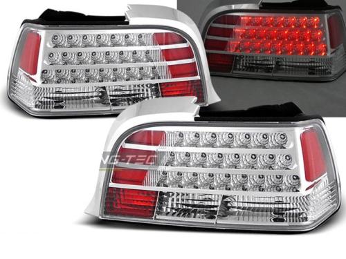 Paire de feux arriere BMW serie 3 E36 Coupe cabriolet 90-99 LED chrome