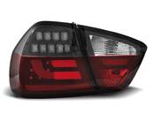 Paire de feux arriere BMW serie 3 E90 Berline 05-08 LED BAR rouge noir
