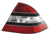 Paire de feux arriere Mercedes classe S W220 98-05 LED rouge noir