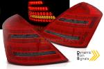 Paire de feux arriere Mercedes W221 Classe S 05-09 LED rouge fume