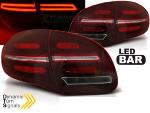 Paire de feux arriere Porsche Cayenne 10-15 FULL LED Noir Rouge Blanc