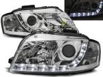 Paire de feux phares Audi A3 8P 03-08 Daylight led chrome