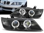 Paire de feux phares BMW Z3 96-02 angel eyes noir