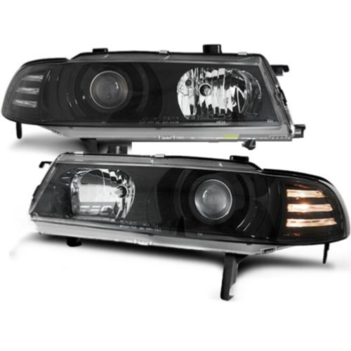 Paire de feux phares Honda Prelude 92-97 noir