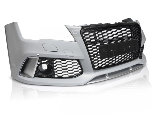 Pare choc avant pour Audi A7 4G de 2010 a 2014 Look Sport PDC/ACC